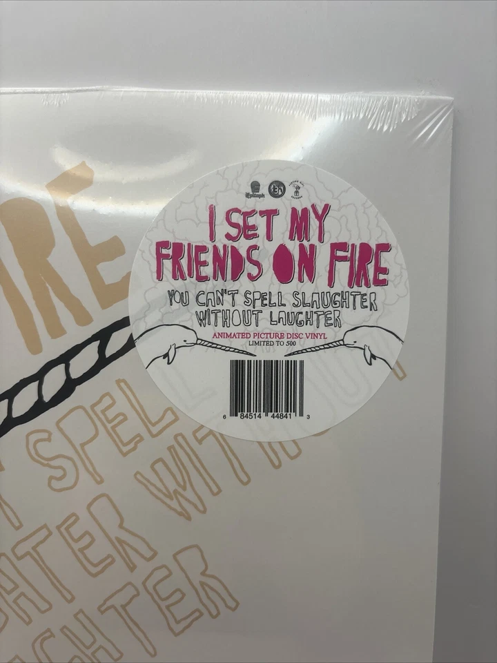 I Set My Friends On Fire You Can’t Spell Slaughter Without Laughter Picture Disc - Image 2 of 3