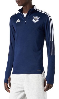 adidas FC Girondins Bordeaux 1/4 Zip Training Top  ~Boys M (11/12)