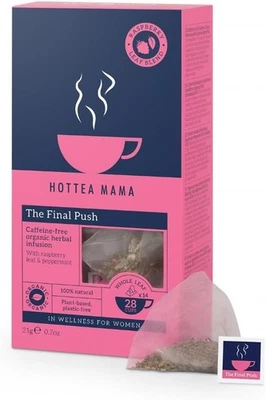 HOTTEA MAMA | The Final Push | Organic Raspberry and Peppermint Pregnancy...