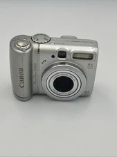 Canon PowerShot A580 Ai AF Digital Camera 8.0 Megapixel 4x Optical Zoom Works