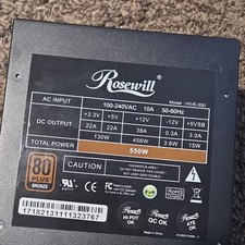 Rosewill HIVE-550 550W 80 PLUS Bronze Modular...