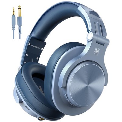OneOdio A70 Wireless Bluetooth Headphones, 72H Playtime, Hi~Res, Sky Blue