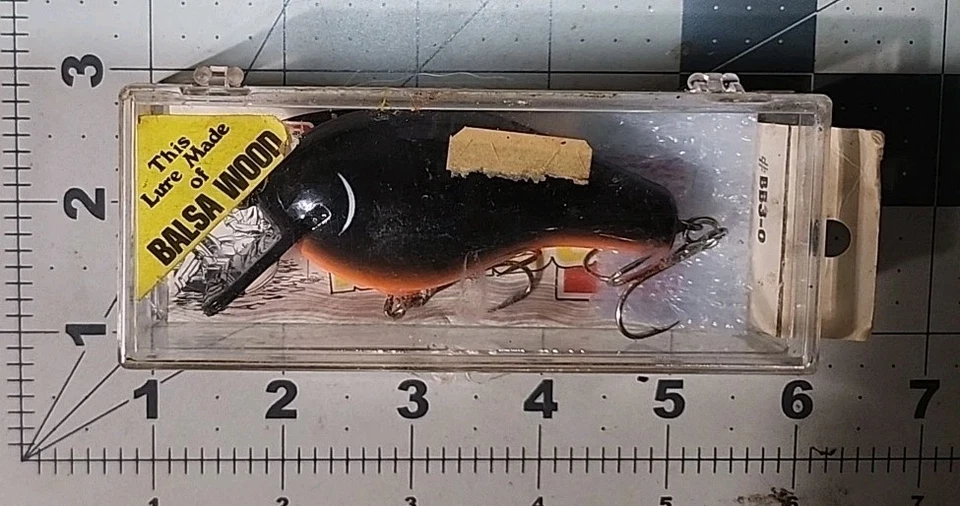 Bagley's BB3-0 Rare In Box Vintage Bagley Fishing Lure - Image 2 of 4