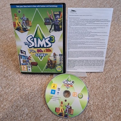 Die Sims 3 70er, 80er & 90er Sachen PC Mac Videospiel Erweiterungspack
