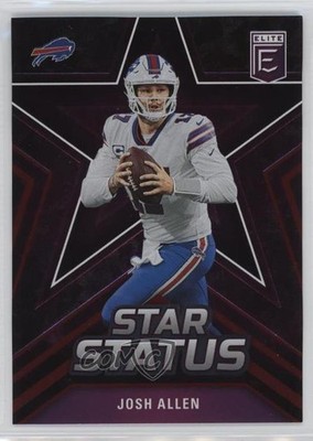 2023 Panini Donruss Elite Star Status Red /75 Josh Allen #4 o7m
