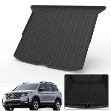 Rear Cargo Boot Tray Liner Mat Black All-weather for Honda Passport 2019-2025