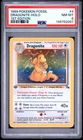 1999 POKEMON FOSSIL 1ST EDITION #4 DRAGONITE-HOLO PSA 8