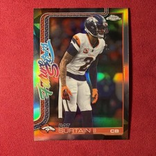 2025 Topps Chrome - Pat Surtain II Future Stars Refractor #FS-22 Denver Broncos