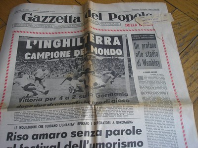 grube nakke Strømcelle World Cups Cup 1966 England Champion Scottish Mountaineering 31/7 Newspaper | eBay grube nakke Strømcelle World Cups Cup 1966 England Champion Scottish Mountaineering 31/7 Newspaper | eBay