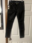 NWT Roberto cavalli jeans Women 44 Stretch Wax Coat Skinny animal print leopard — photo 1