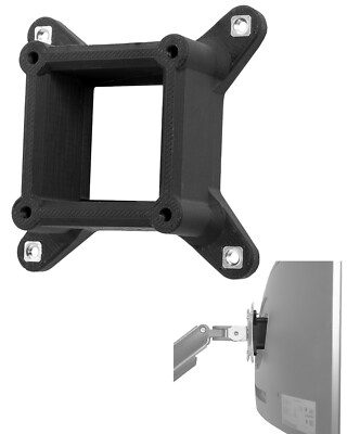Samsung C24FG70, C27FG73, LC24FG70 Curved Monitor VESA Adapter - 75x75mm