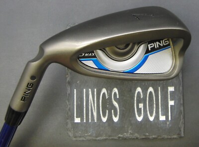 Linkshänder Ping G Max Black Dot 7 Eisen Regular Graphitschaft Ping Grip