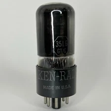 (1) Tested Ken-Rad 35L6GT Tube Date Code 6-30 Ken Rad 35L6 GT G Beam Power Tube