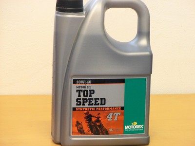 12,48 /l Motorex Top Speed 4T 10W/40 4 L syn Hochleistungsöl 