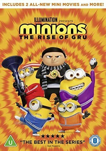 Minions: The Rise of Gru DVD (2022) NEW