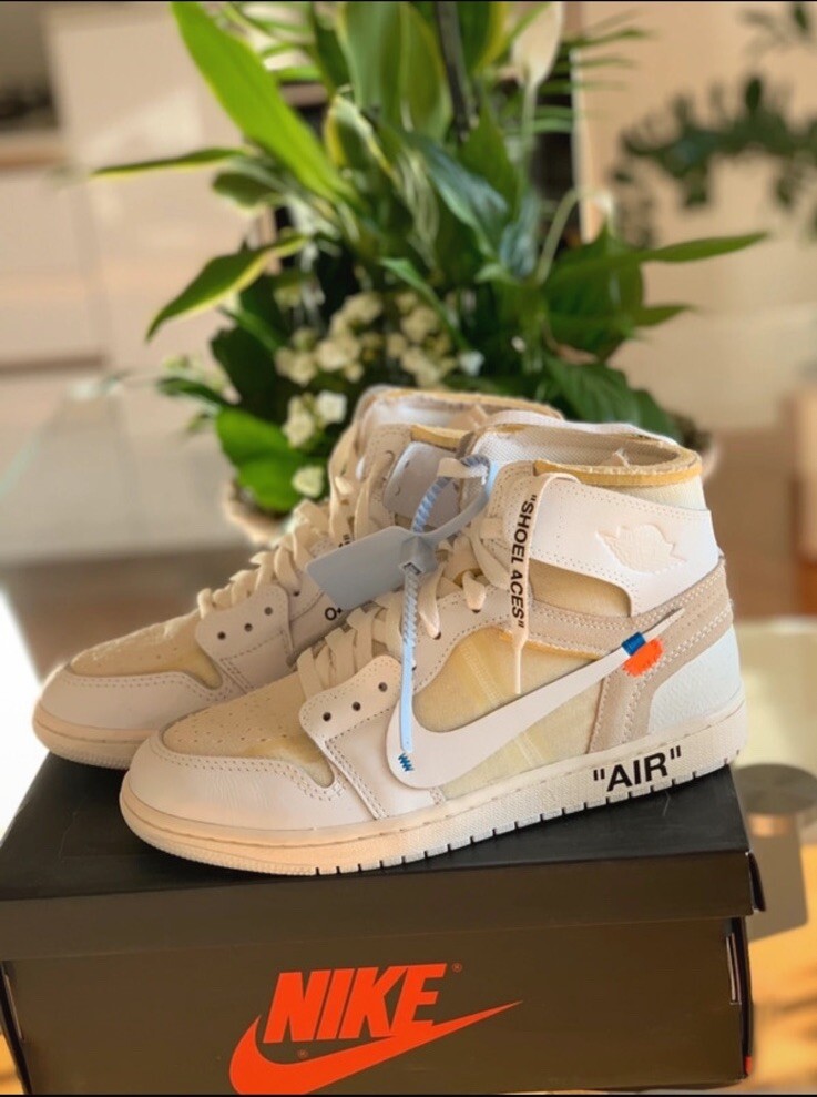 OFF WHITE X NIKE Nike “The Ten” x Off White (Air Jordan 1 Us8)