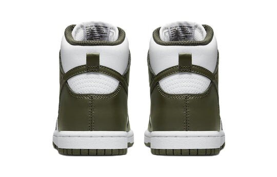Kids Size 11c Nike Dunk High (PS) Casual Shoe White Cargo