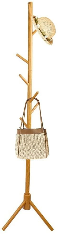 Filadelfia Sombreado base Perchero De Pie De Madera Tipo Arbol Para Colgar Ropa Bolsos Abrigos  Percheros | eBay