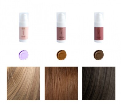 Elan Set of 3 COLOR BROW MASK 2.0 2-in-1 Toning Eyebrow Mask, Shades 11 + 12 +13