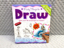 Funky Things to Draw by Hinkler Book 2012, Spiral Kids Crafts Art Drawing