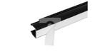 Flame retardant wiring trunking with self-adhesive tape LST17x15 black EK /T2UK