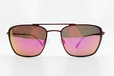 Maui Jim Ebb & Flow Sunglasses MJ542-07M Pink Titanium Aviator 54-20-145 7967