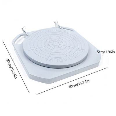 1 Pair 5 Ton Wheel Alignment Turn Plates Car Truck Front End Wheel Tool Durable