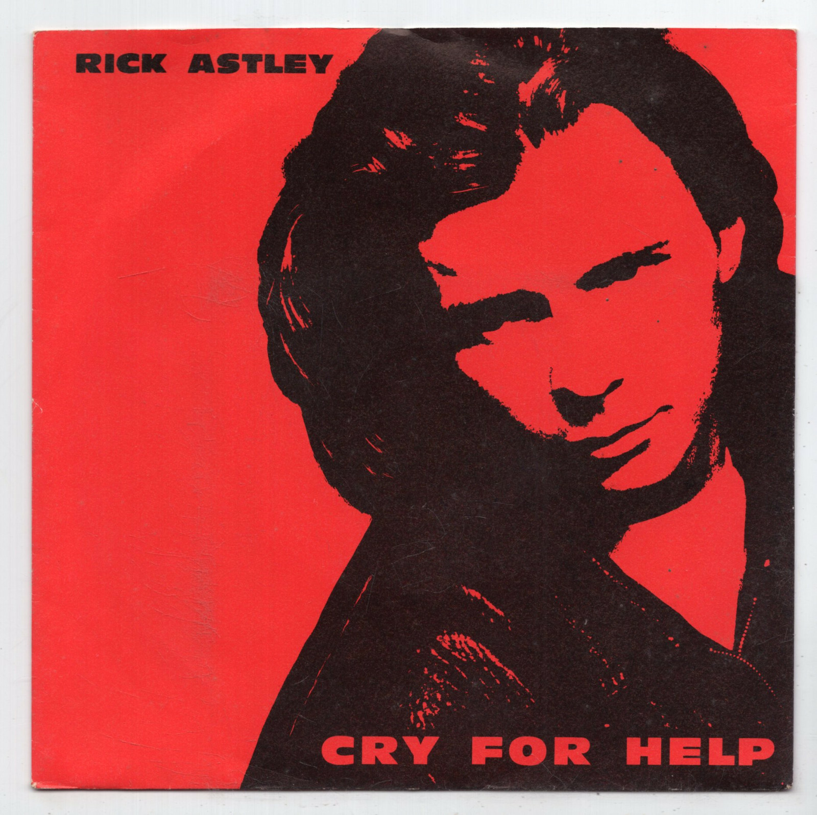 (M553) Rick Astley, Cry For Help - 1991 - 7"" vinyl