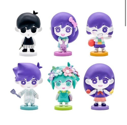 Figure ufficiali Omori tutti i 6 tipi set completo basilico soleggiato Hiro Mari Kel Aubrey