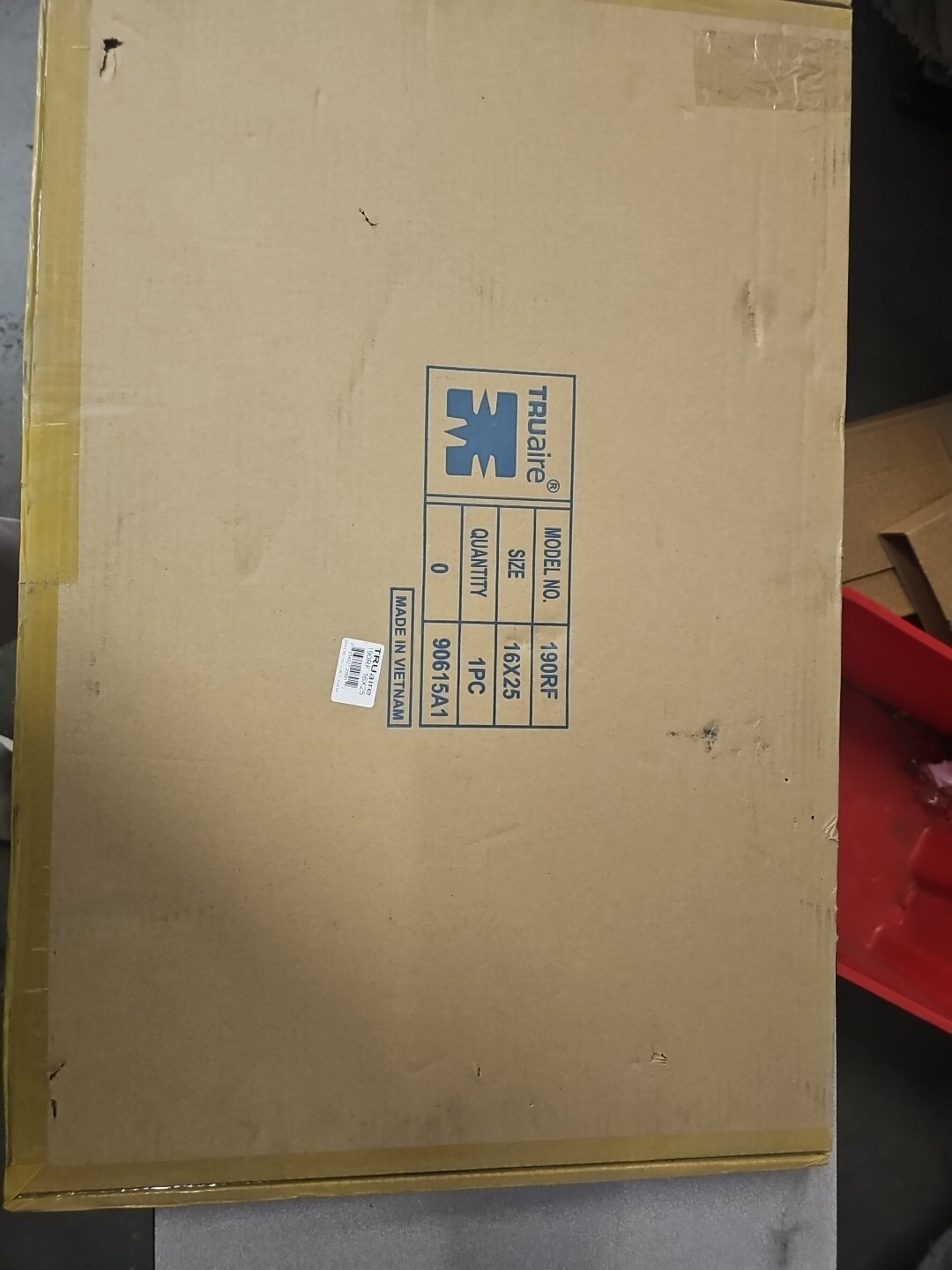 Return Air Filter Grille Steel White in. Ceiling / Sidewall 16x25