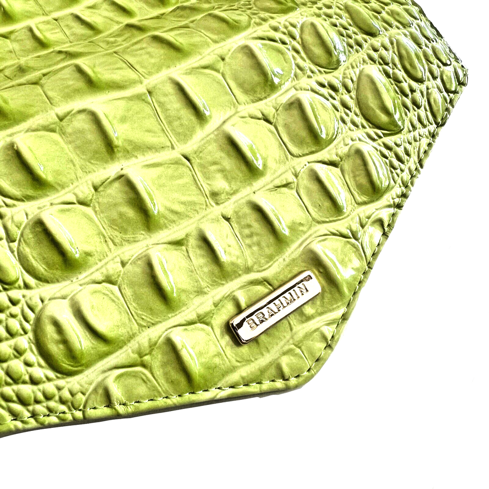 Brahmin Veronica Wallet in KIWI GREEN MELBOURNE Leather NWT eBay