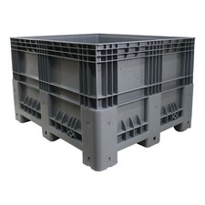NEW Strong Industrial Plastic Pallet Size Storage Box Boxes 1200 x 1000 x 750mm