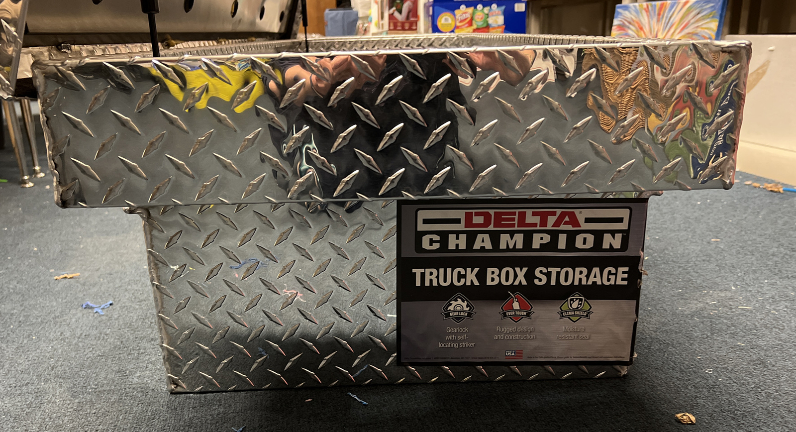Delta Pro Champion Jobox 1232000 crossover chest single lid truck box ...