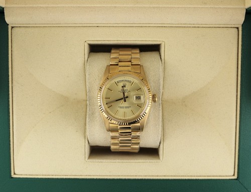 1972 Rolex Day-Date 1803 Champ Sigma Dial 18kt Spanish President No Papers 36mm