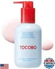 TOCOBO Calamine Pore Control Cleansing Oil 200ml / 6.76 fl oz | Blackheads, M