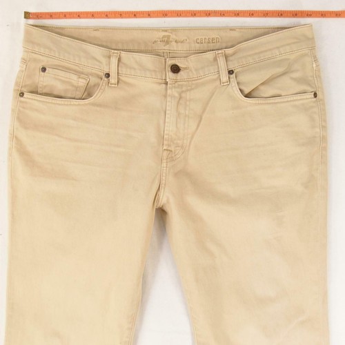 Straight Stretch Beige Jeans W40 L34 
