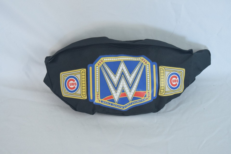 Chicago Cubs WWE Day At Wrigley Field Fanny Pack Title Belt MLB