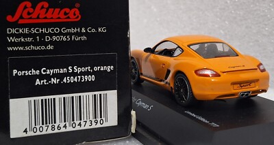 Porsche Cayman S Sport Orange 1:43 Schuco 04739 1 of 777 PCS