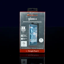 ZAGG InvisibleShield Glass+ Clear Screen Protector For Google Pixel 2 (2nd Gen)