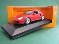 Porsche 911 Turbo (Typ 996) In Rot Bj 1999 MaßStab 1:43 Minichamps Neu