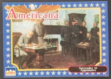 Surrender At Appomatox 1992 Americana Starline Card #109 (NM)