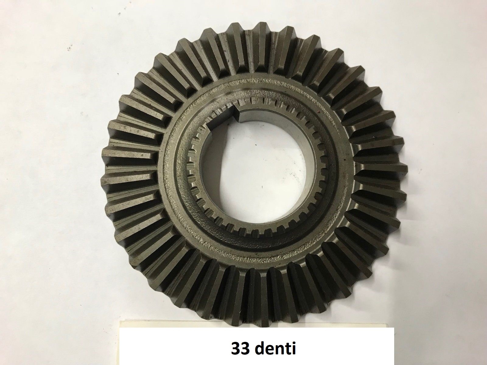 CORONA COPPIA CONICA MOTOZAPPA PASBO MODELLO G72 G73 G82 G84 DENTI 33 EUROGREEN