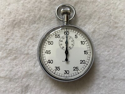 『Vertigo』（プロモ盤アナログ2枚セット）【Vintage stock】 Vintage Swiss Made Breno Mechanical Wind Up Stopwatch | eBay