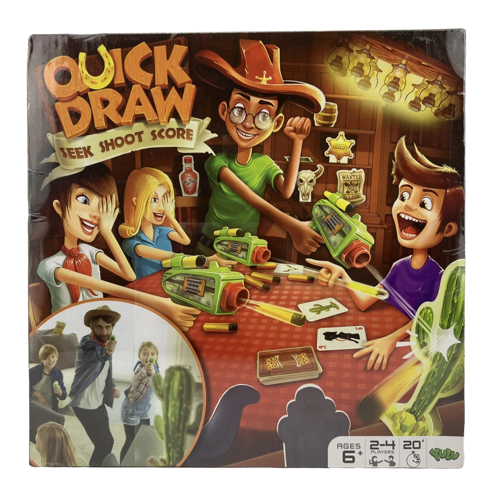 YULU Quick Draw Game Seek Shoot Score Target Shooting Game