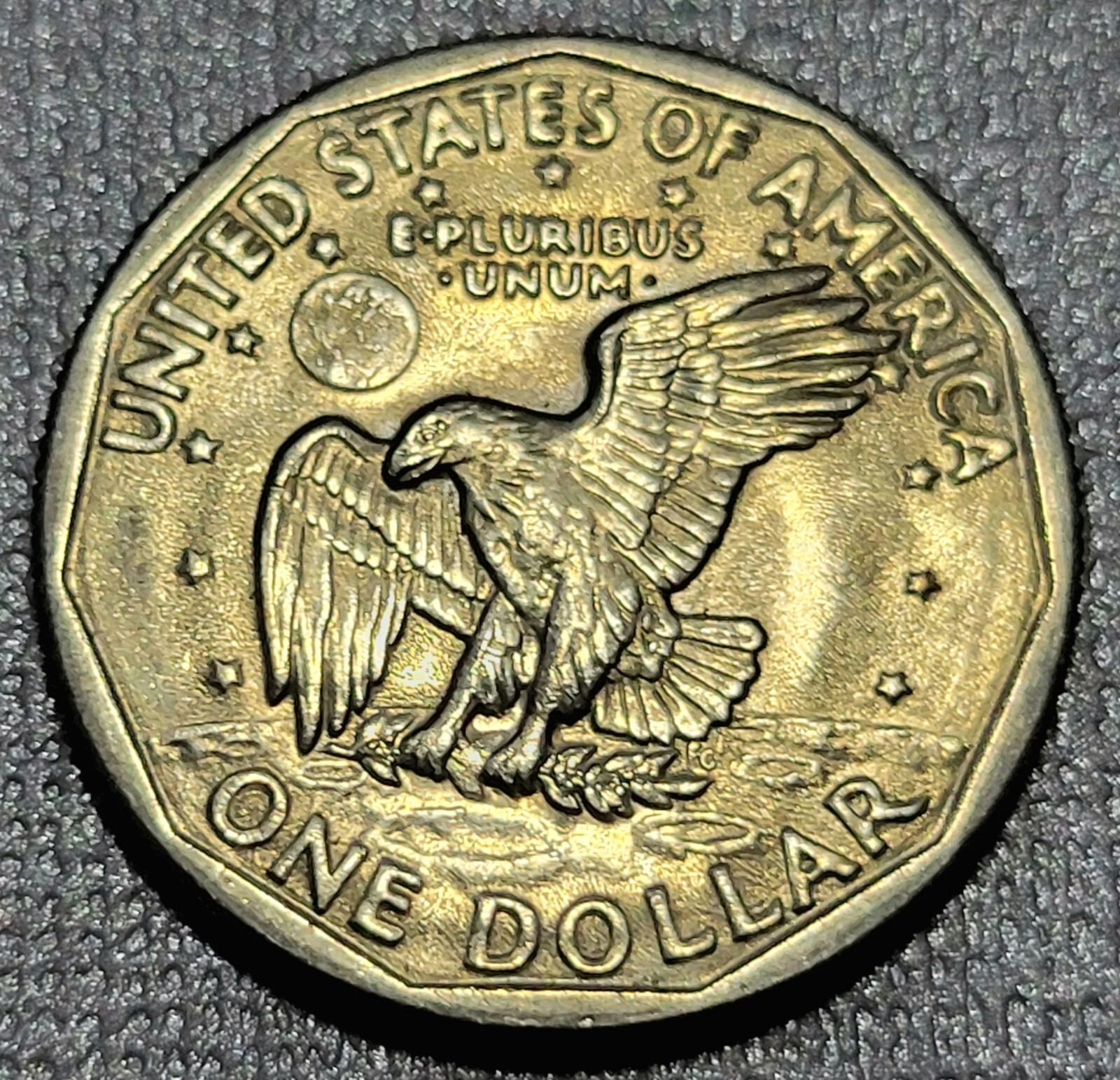 1979 D Susan B Anthony Dollar RARE Error Filled D Dot FG Error & E ...