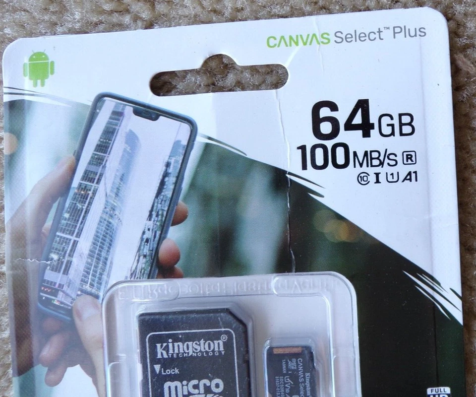 kingston 64mb - 100MB/s - Micro SD Select Plus; b16 - Image 3 of 4