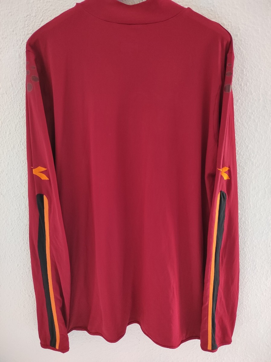 Diadora × Vintage AS Roma 2004/05 Diadora Jersey Home Kit Size XL