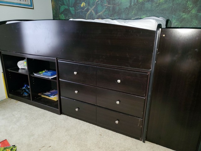 ashley embrace twin loft bed