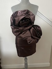 Zara Metallic Copper Dress NWT