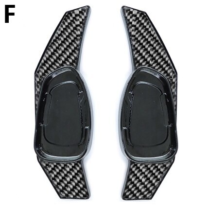 Carbon Fiber Steering Wheel Paddle Shifter DSG For Audi A3 A4 A6 A8 Q5 Q7 8Y - Picture 8 of 13